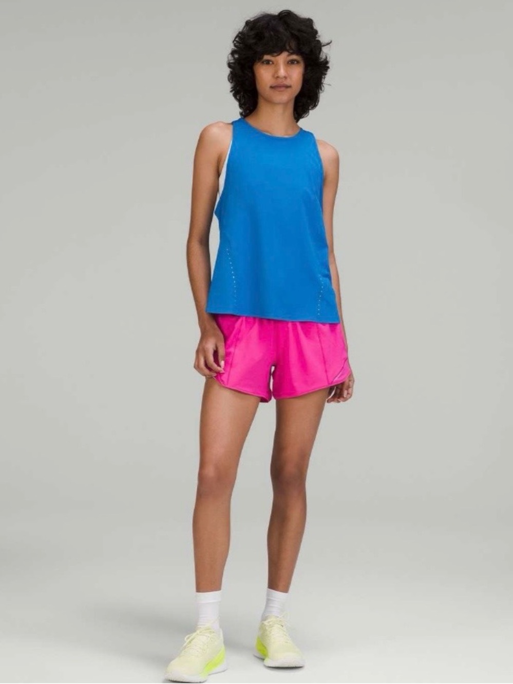 Lululemon Lightweight Stretch Running Tank Top- Poolside